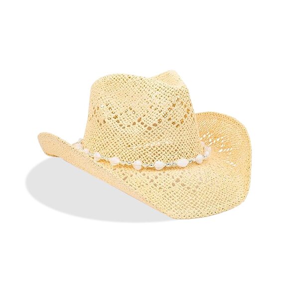 6579 Straw Cowboy Hats For Women, Western Cowgirl Hat, Beach Hat Sun Hat main image 4